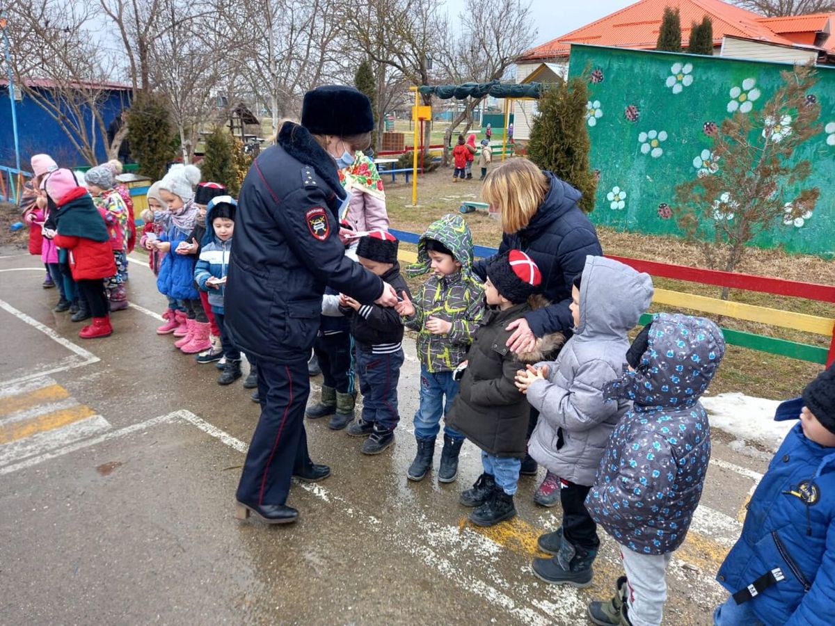 Тематическая встреча с инспектором ГИБДД Гайдаровой ЕВ.jpg